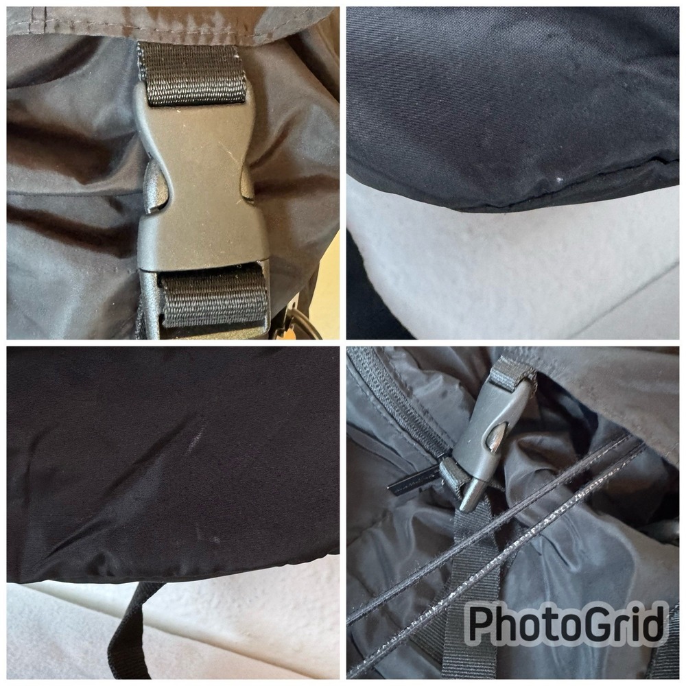Adidas Stella McCartney Black Backpack Classic Drawstring Athletic Gym Bag - Picture 4 of 16